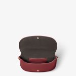 FENDI Fendigraphy Wallet on Chain Burgundy leather wallet - Image 4